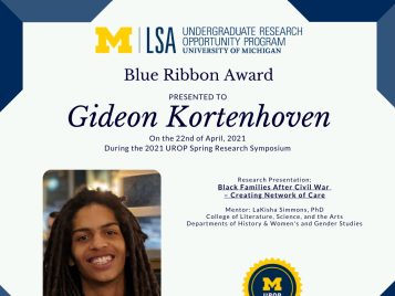 2021 UROP Spring Symposium Blue Ribbon IG 2 